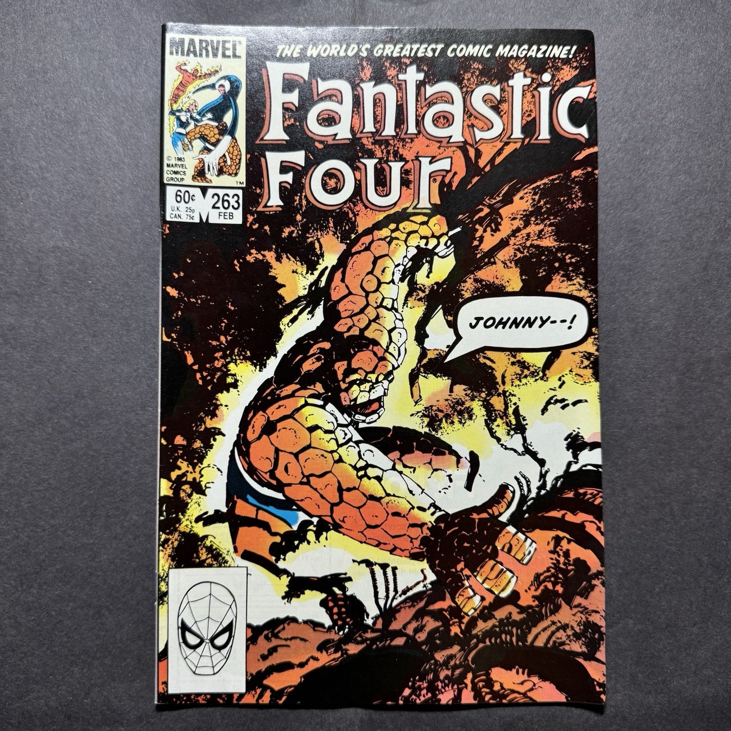Fantastic Four 263 - Copper Age Marvel Comics 1984