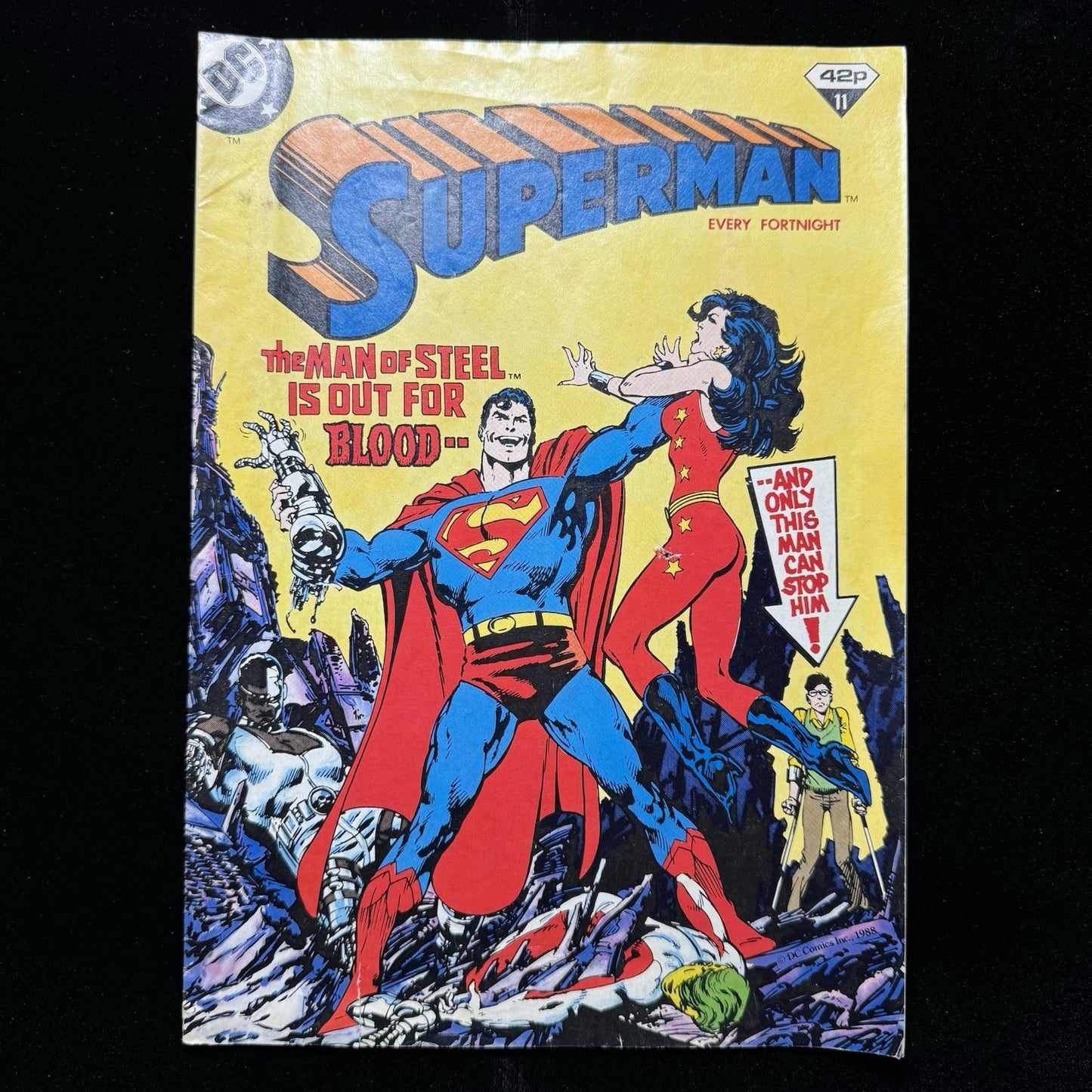 Superman 11 - Copper Age Dc Comics 1988