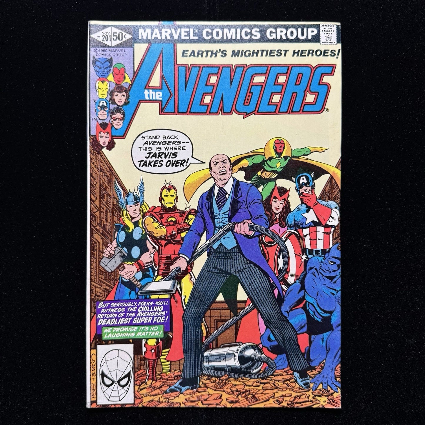 Avengers 201 - Bronze Age Marvel Comics 1980