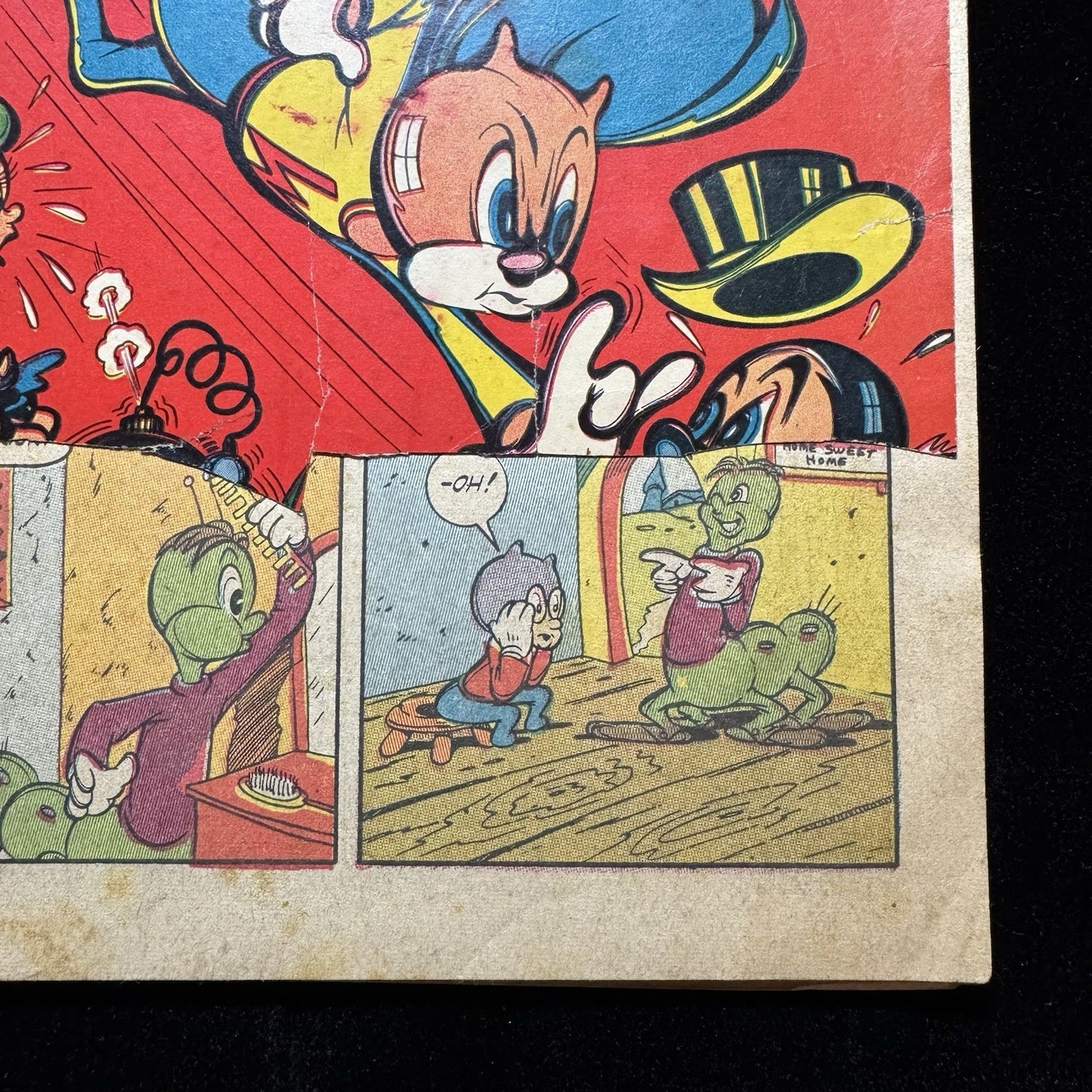 Taffy Comics 1 - 1st Appearance Of Wiggles - Golden Age Rural Home Comics 1945