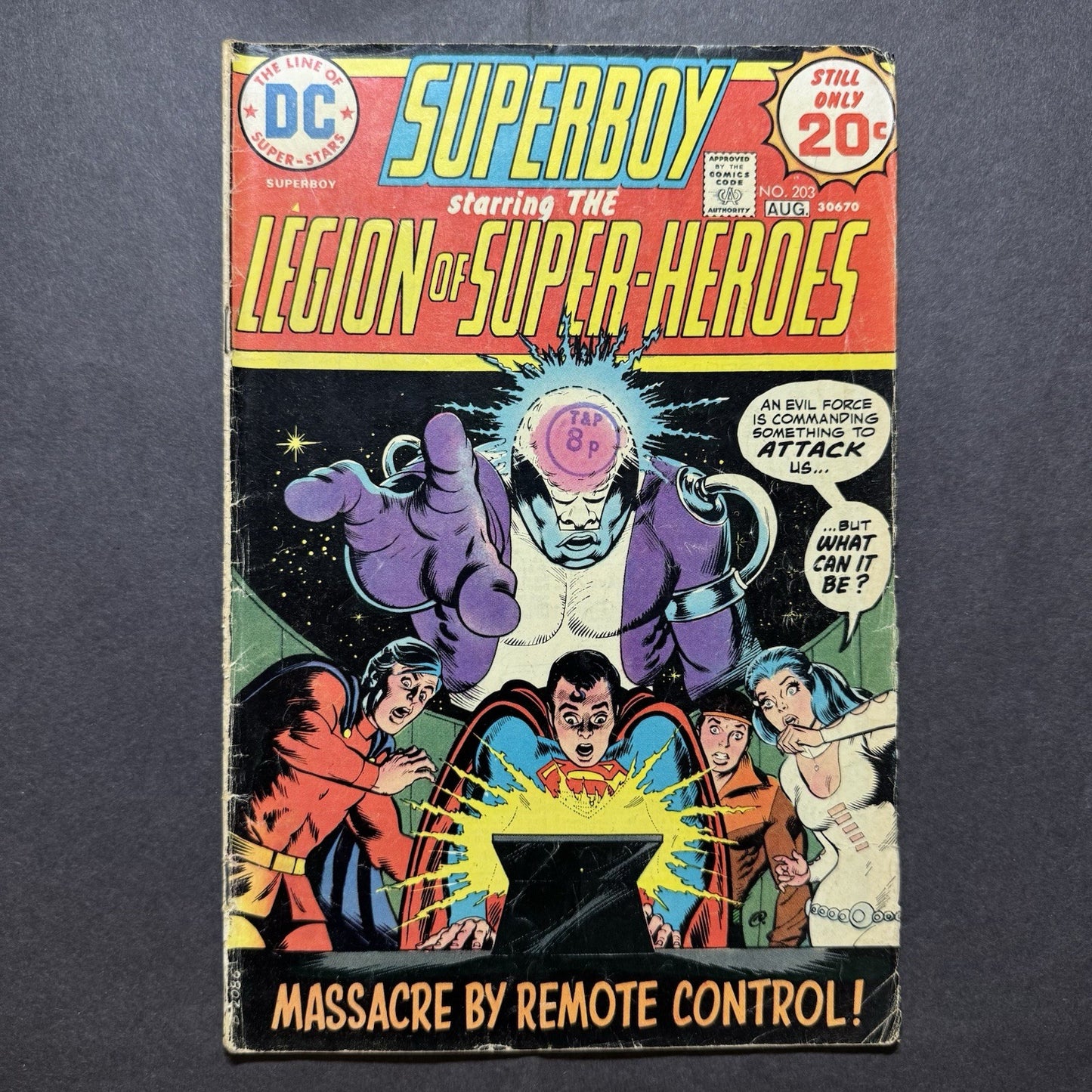 Superboy 203/ Bronze Age Dc Comics 1974