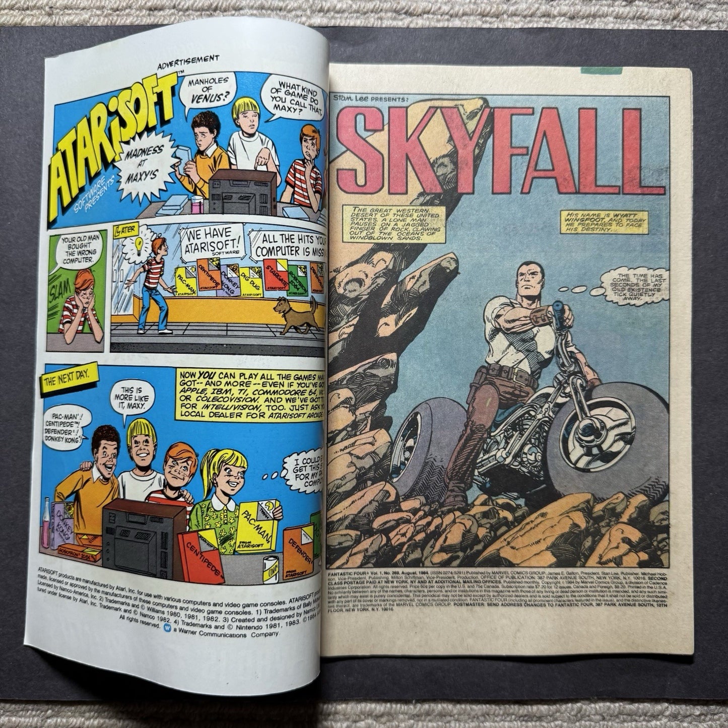 Fantastic Four 269 - Copper Age Marvel Comics 1984
