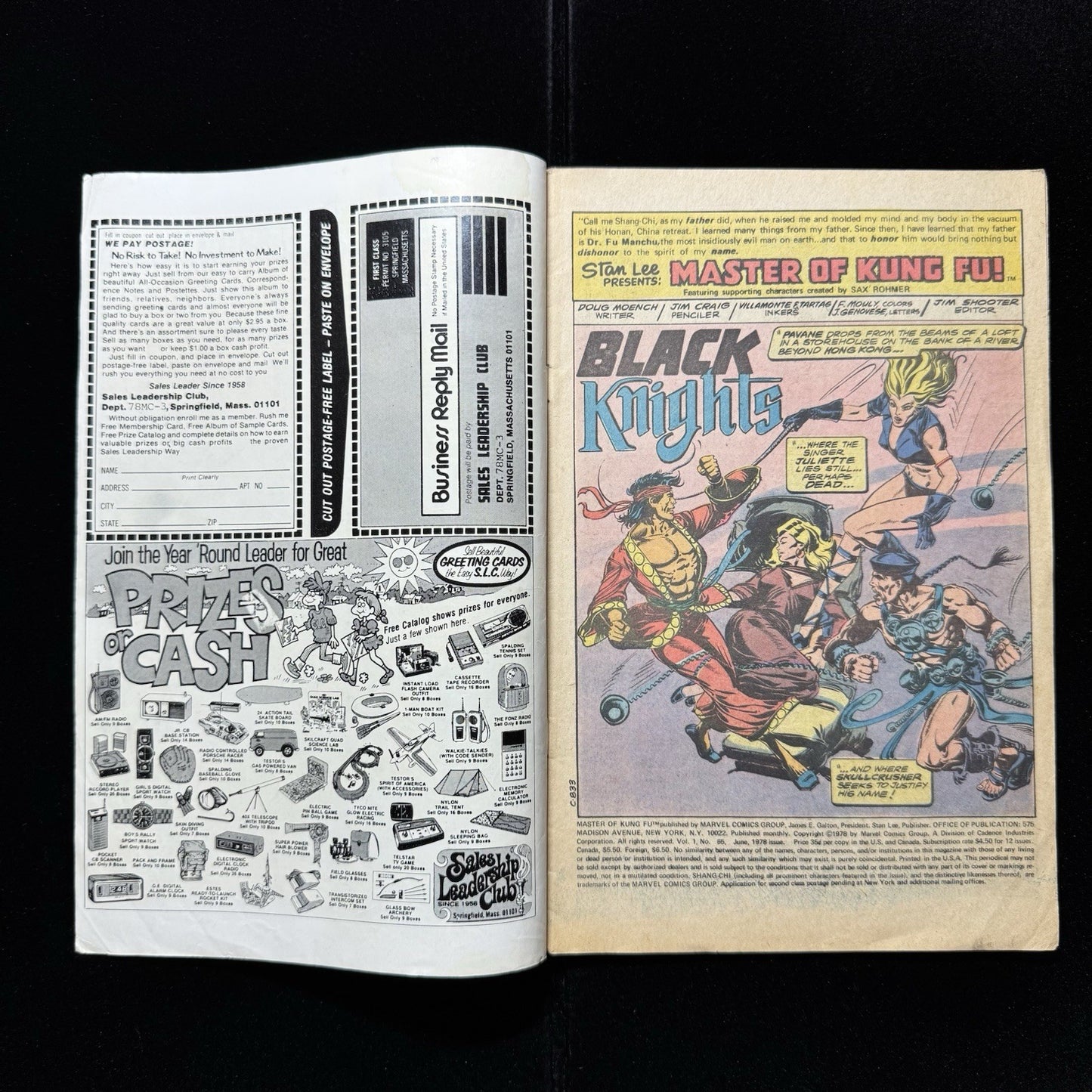 Master Of King Fu 65 - Bronze Age Marvel Comics 1978