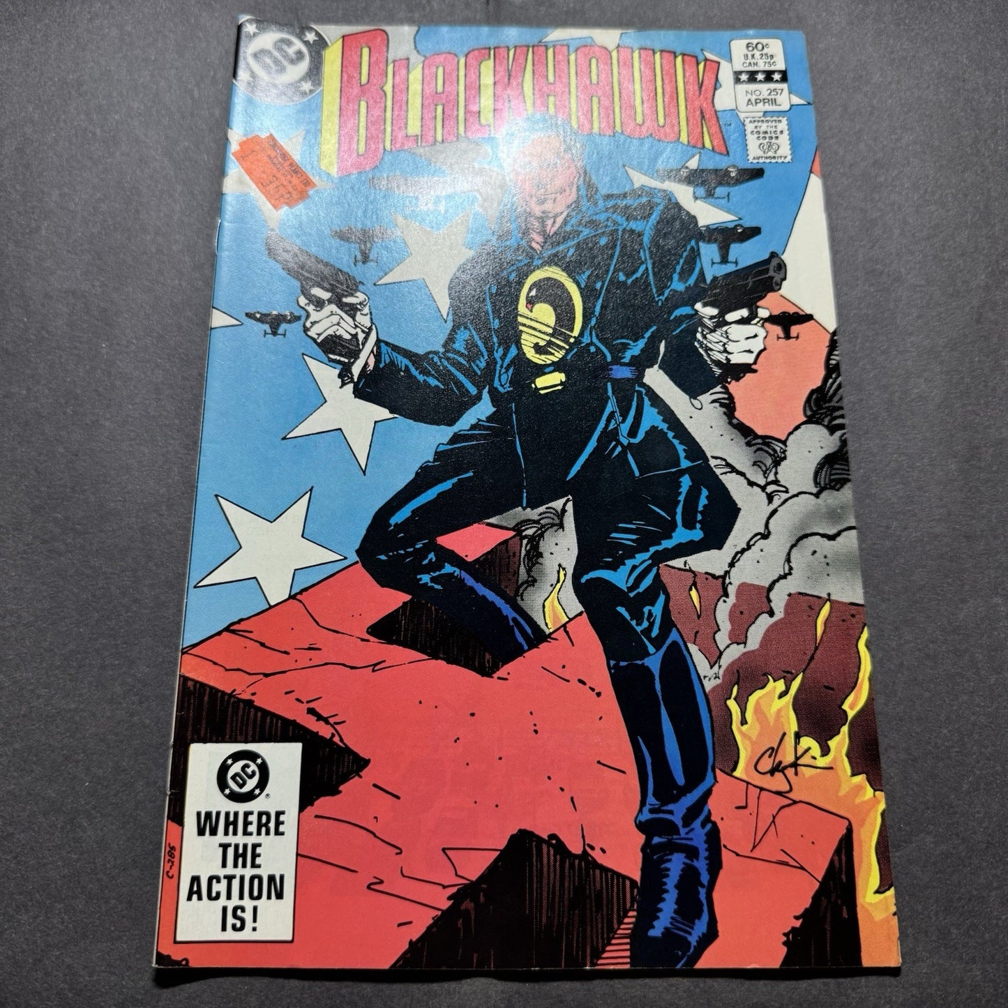 Blackhawk 257 - Bronze Age Dc Comics 1983