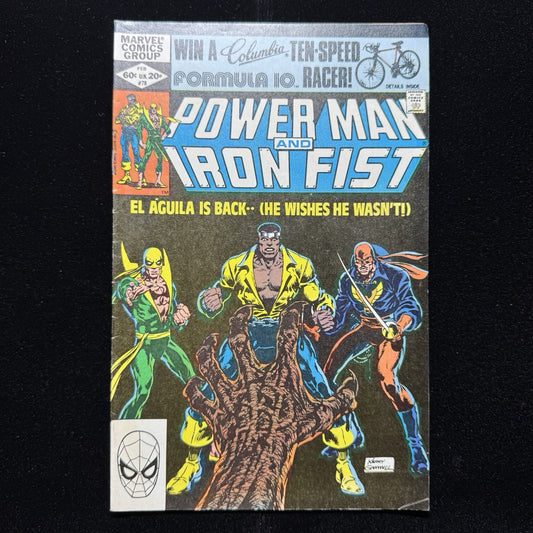 Power Man And Iron Fist 78 - 3rd App Of Sabretooth - Bronze age Marvel 1982