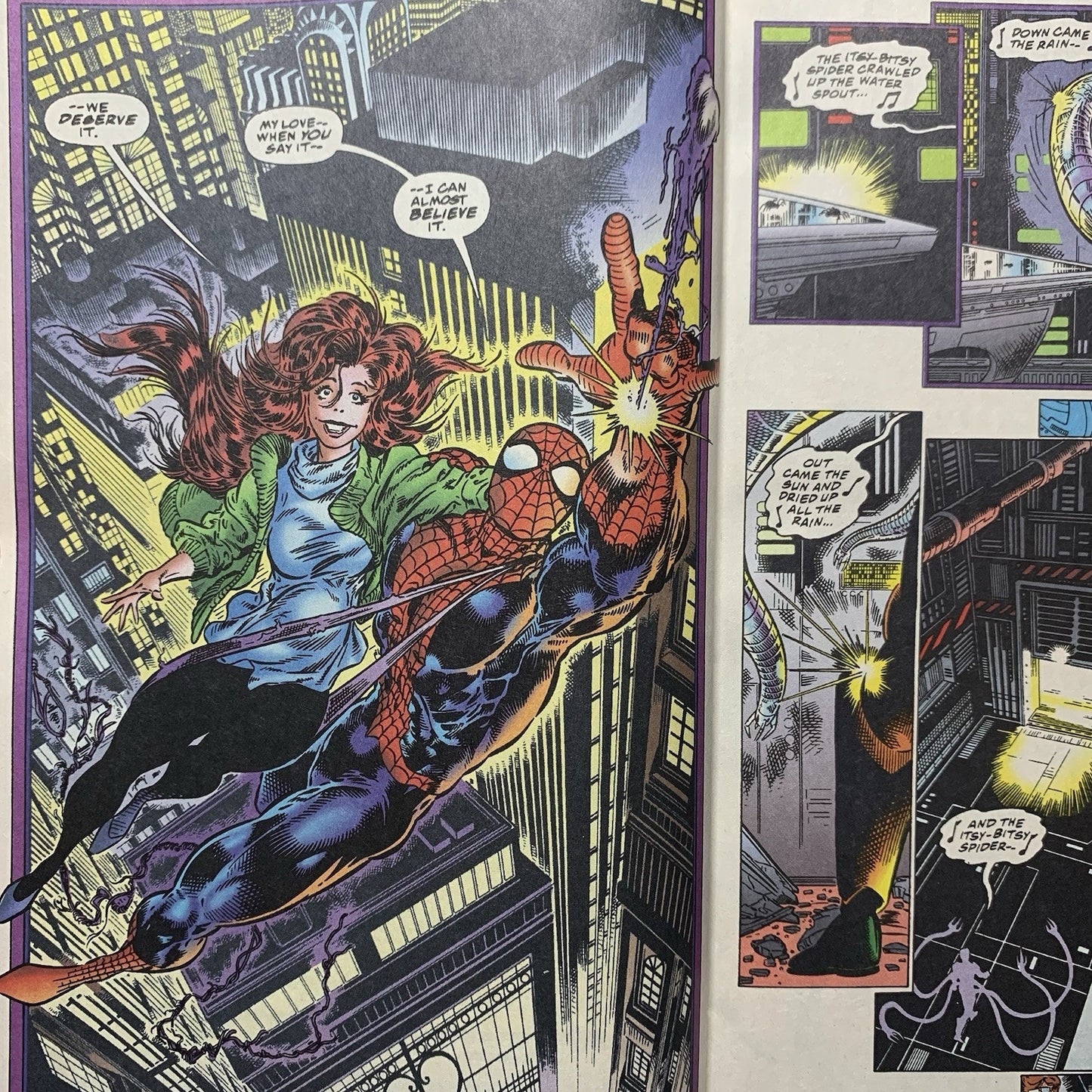 Amazing Spider-Man 406 + Trading Cards/ Modern Age Marvel Comics 1995