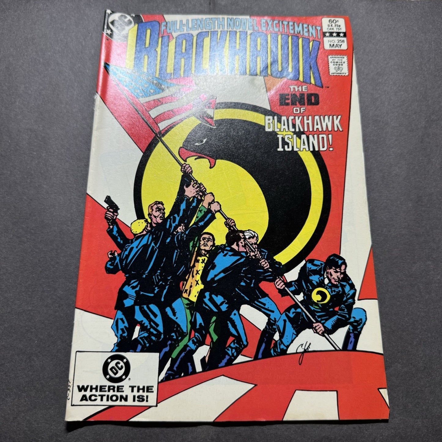Blackhawk 258 - Bronze Age Dc Comics 1983