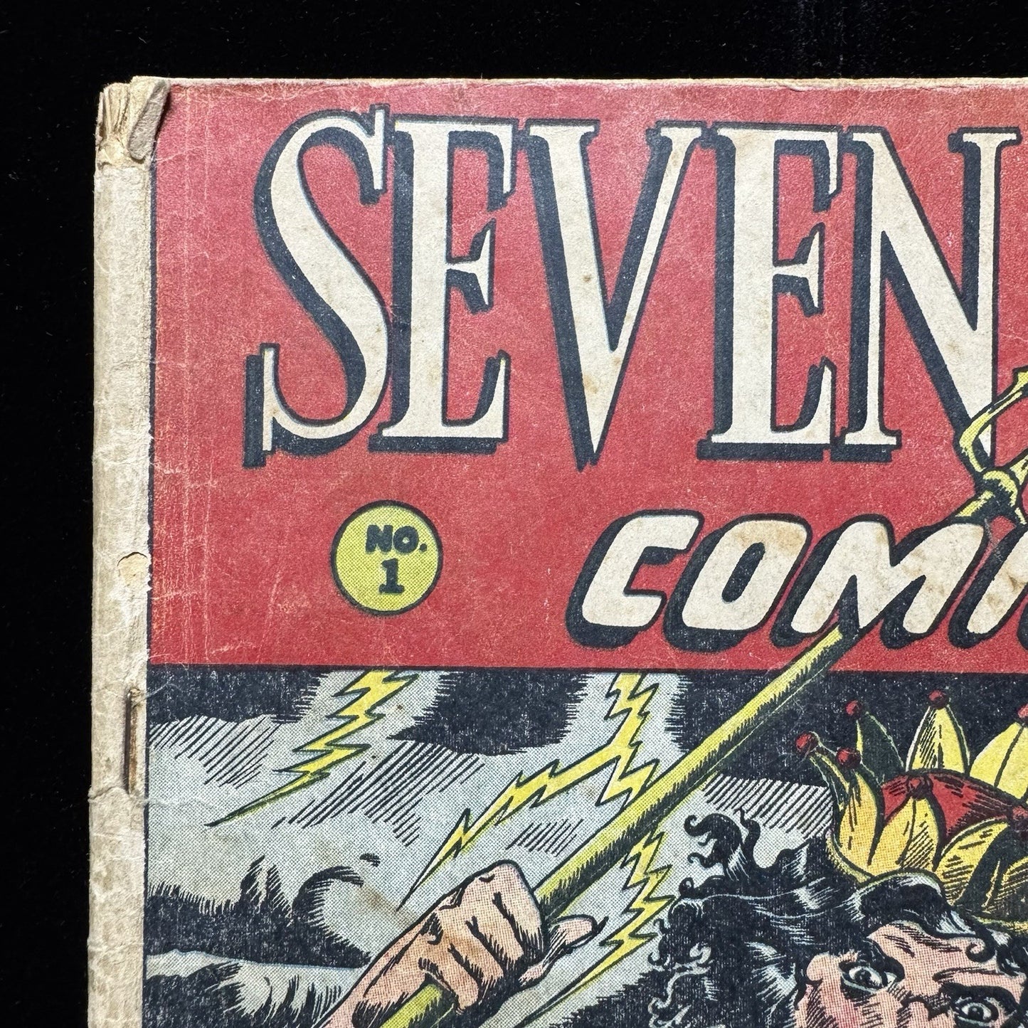 Seven Seas Comics 1 - 1st App Of South Sea Girl - Golden Age Leader Comics 1946