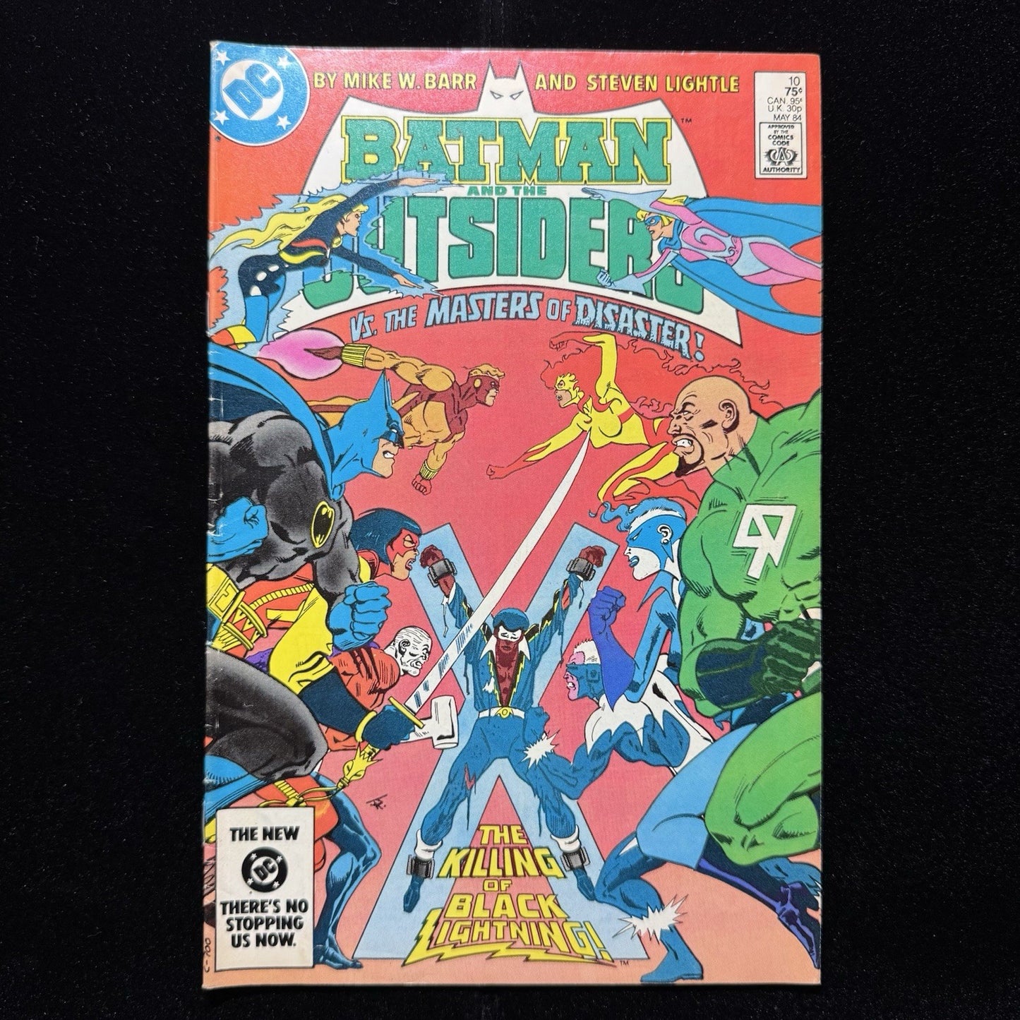 Batman And The Outsiders 10 - Copper Age Dc Comics 1984
