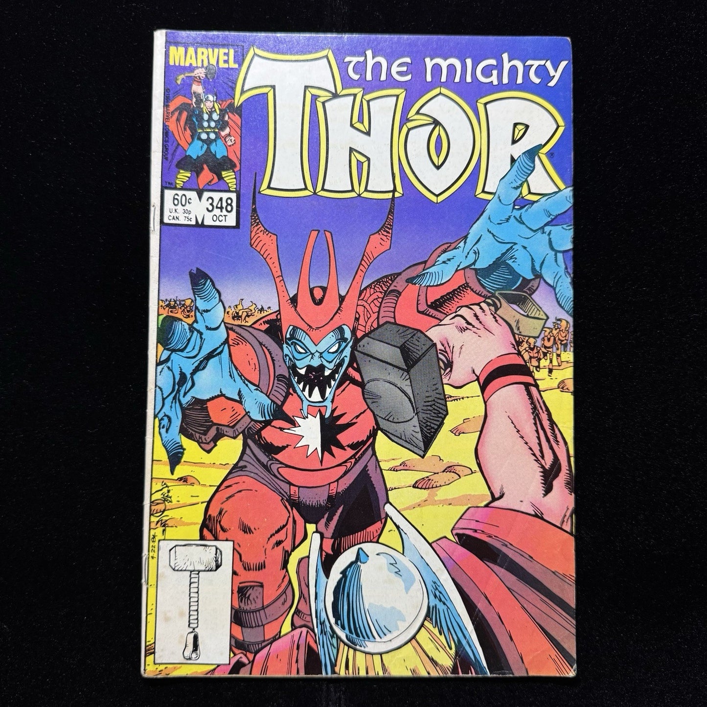 Thor 348 - Copper Age Marvel Comics 1984