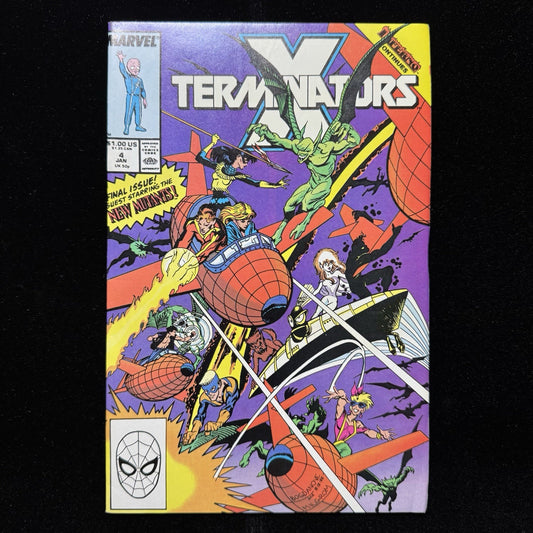 X-Terminators 4 - Copper Age Marvel Comics 1989