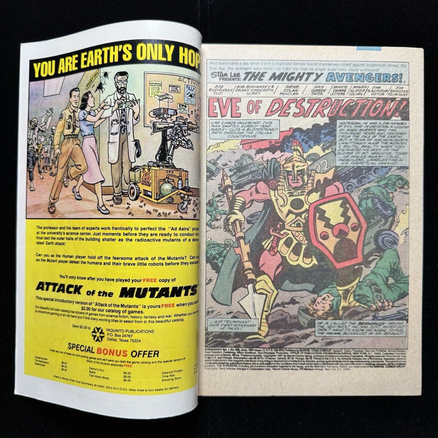 Avengers 208 - Bronze Age Marvel Comics 1981