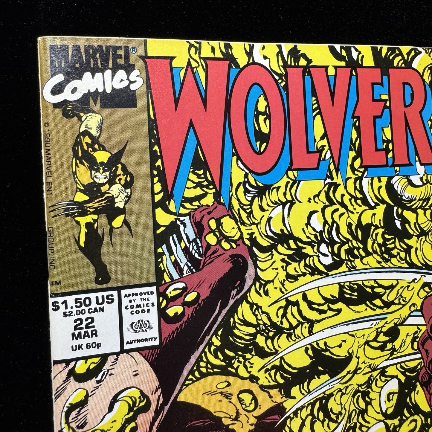 Wolverine 22 - Copper Age Marvel Comics 1990