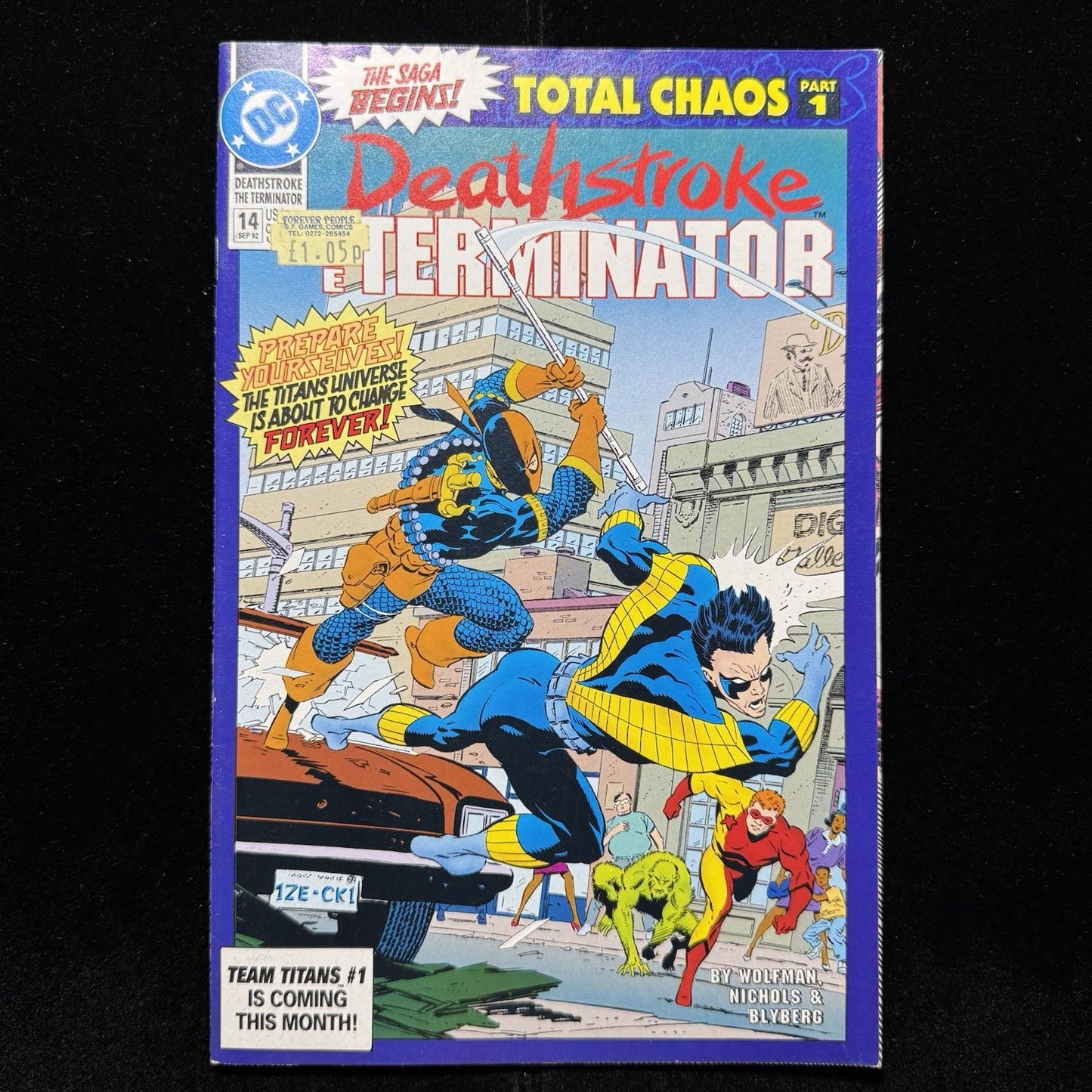 Deathstroke The Terminator 14 - Modern Age Dc Comics 1992