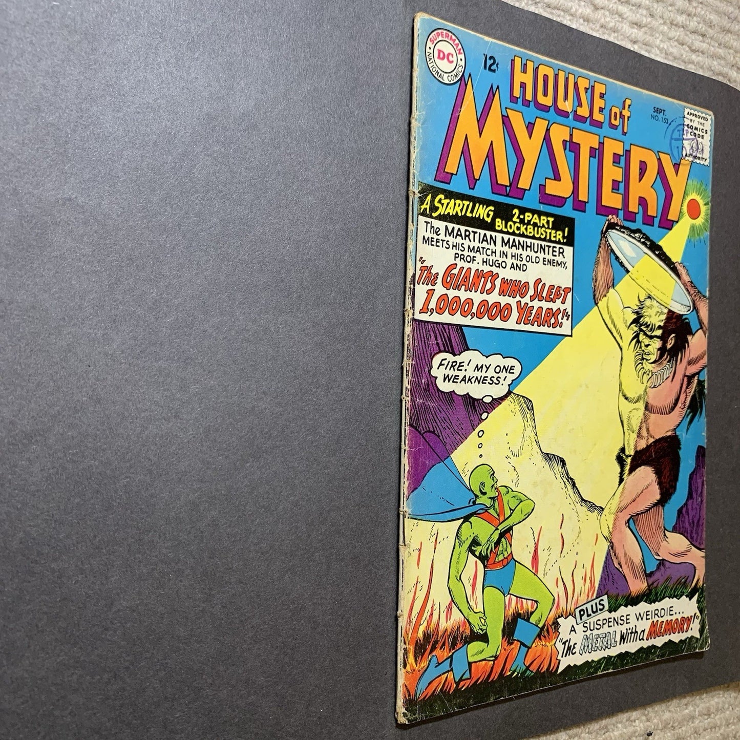 House Of Mystery 153/ Silver Age Dc Comics 1965