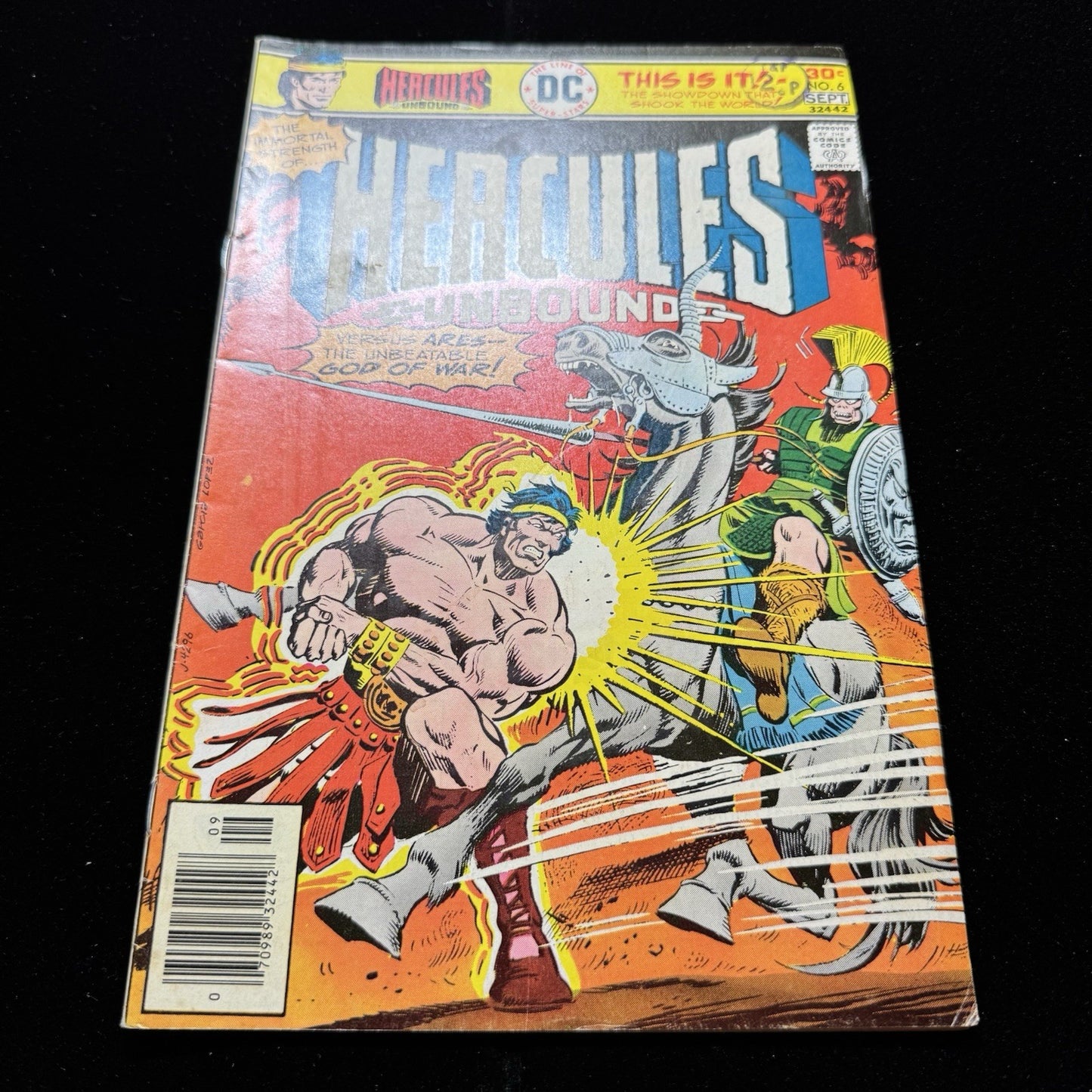 Hercules Unbound 6 - Bronze Age Dc Comics 1976