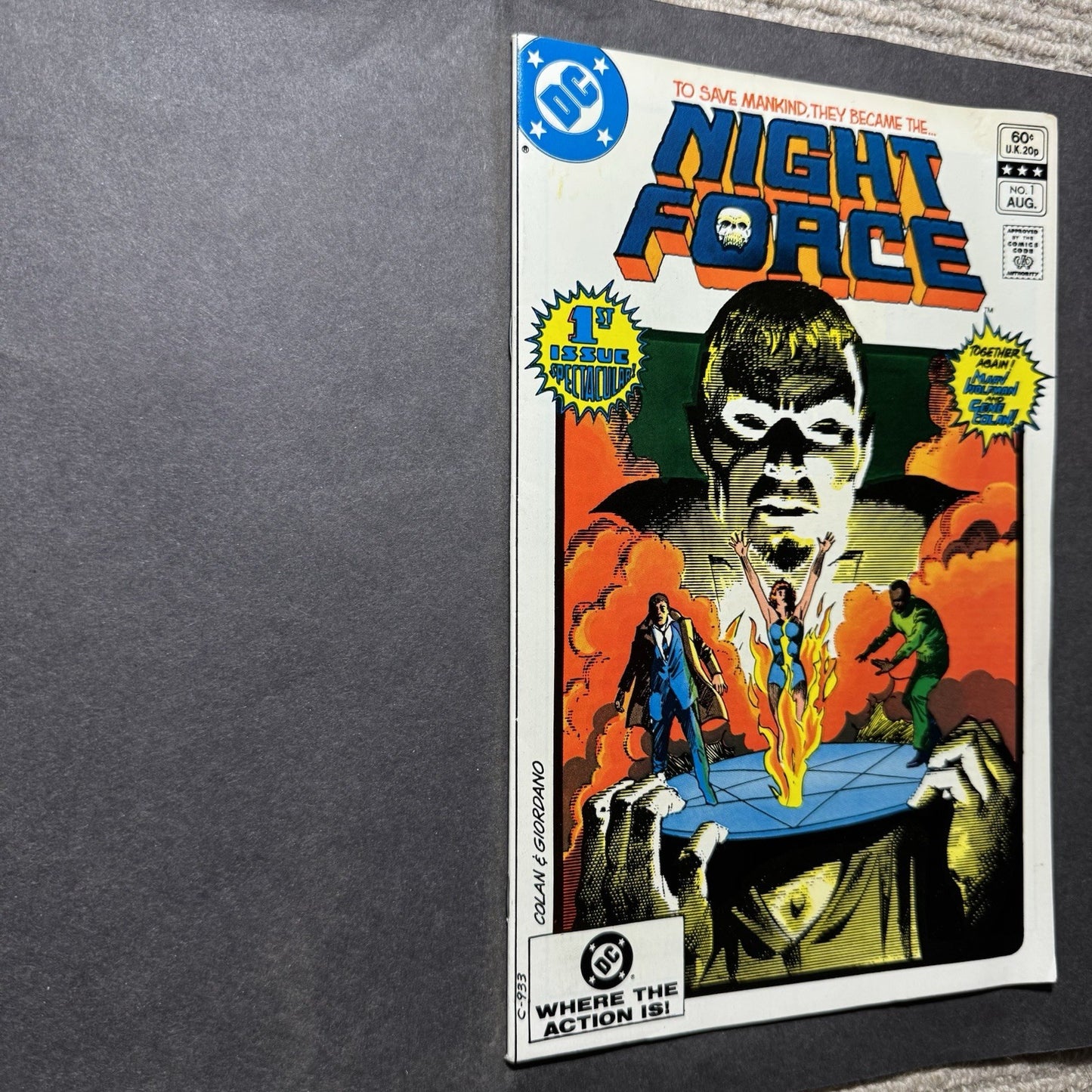 Night Force 1 - Bronze Age Dc Comics 1982