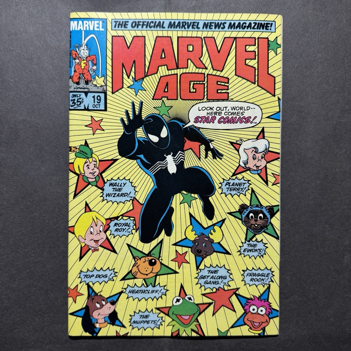 Marvel Age 19 - Copper Age Marvel Comics 1984