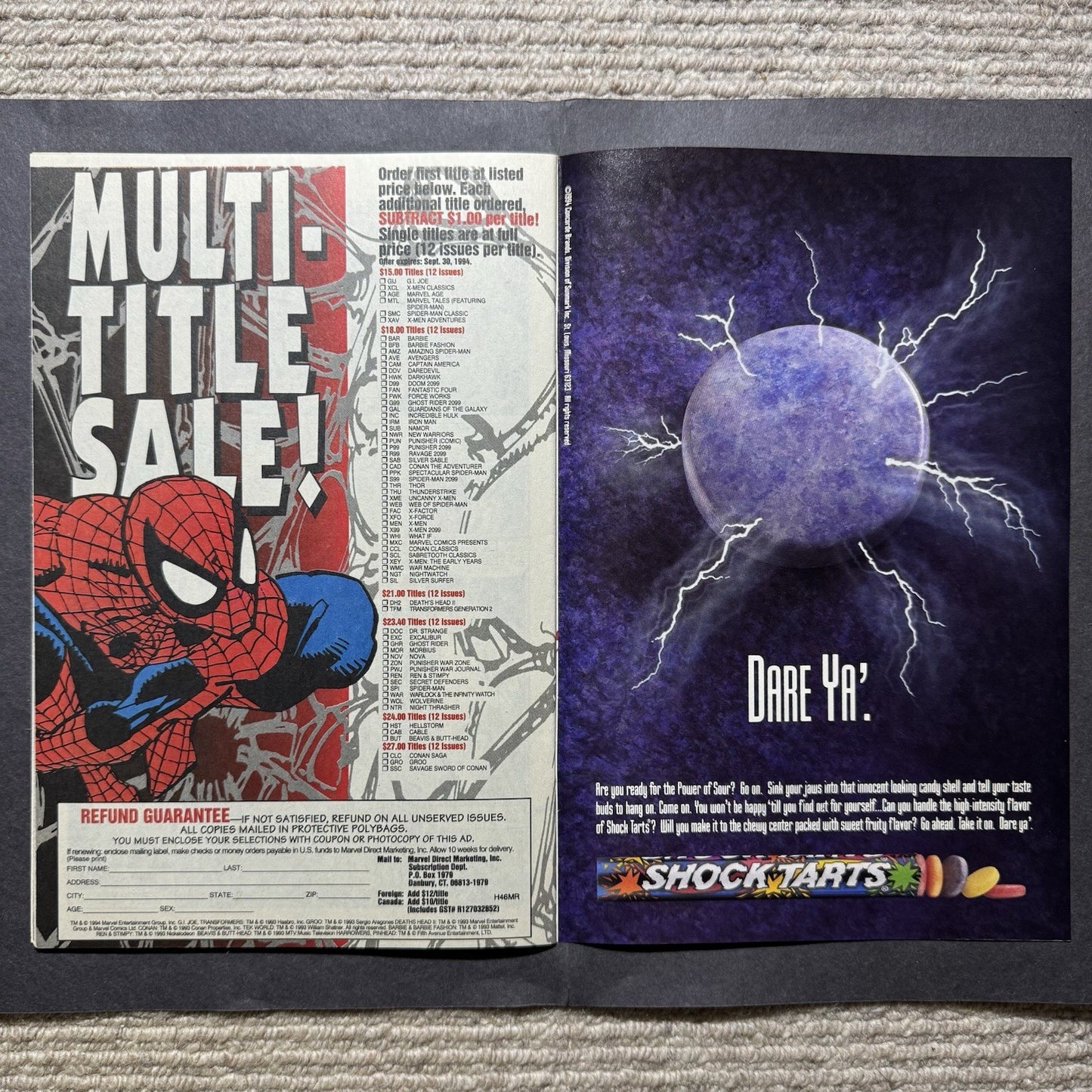 Amazing Spider-Man 392 - Cover Homage Of Amazing Spider-Man 50 - Marvel 1994