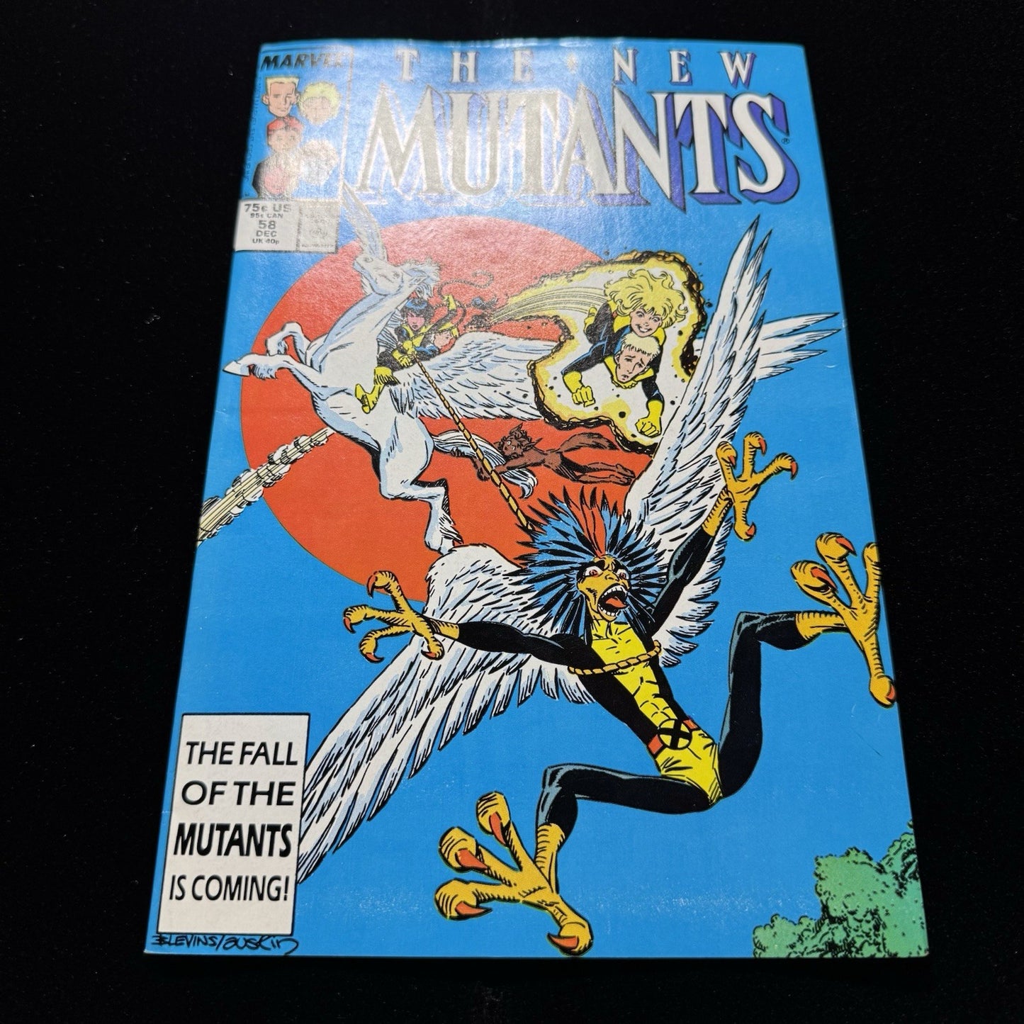 New Mutants 58 - Copper Age Marvel Comics 1987