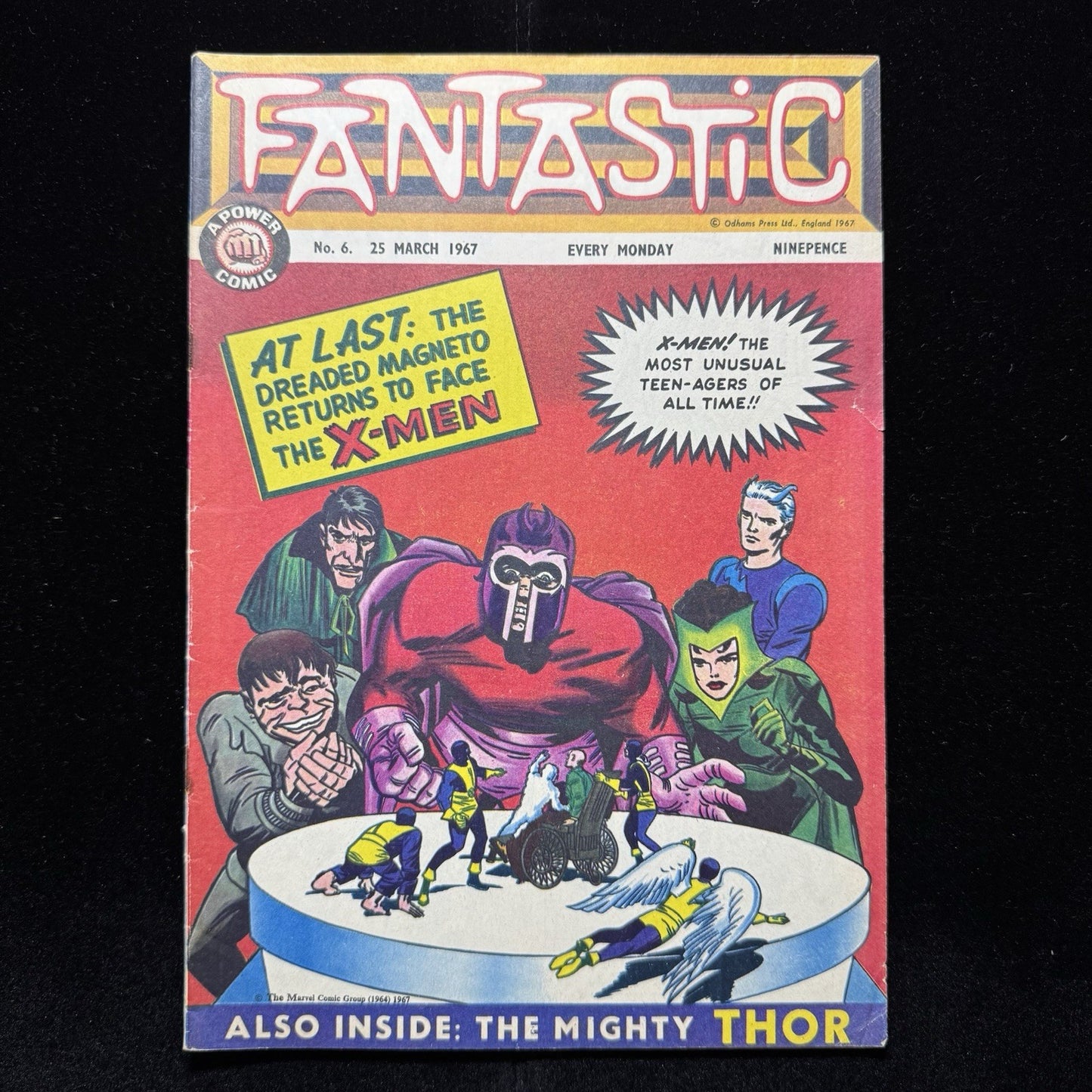 Fantastic! 6 - British Comics - Silver Age Odhams/ IPC Magazines Comics 1967