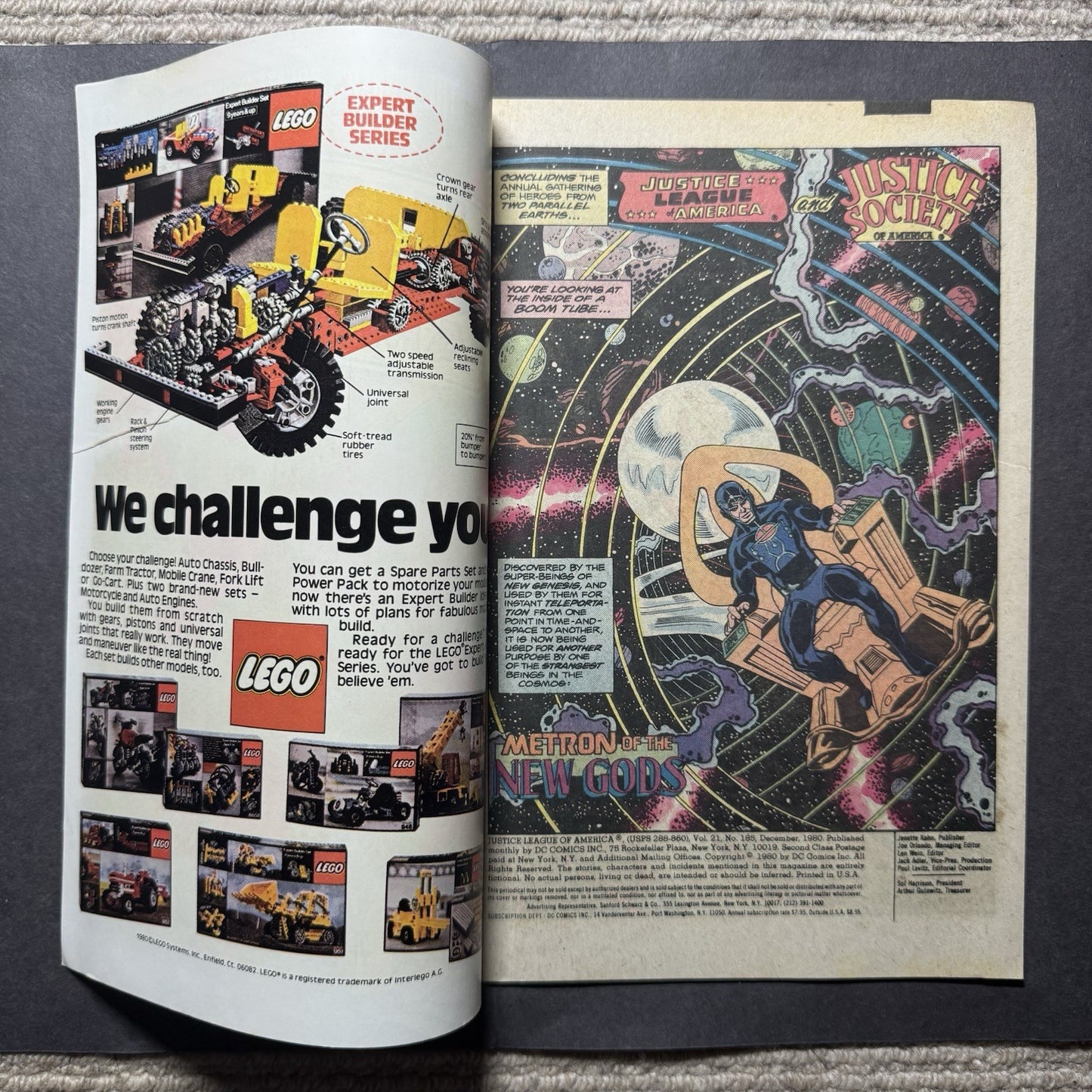 Justice League 185 - Bronze Age Dc Comics 1980