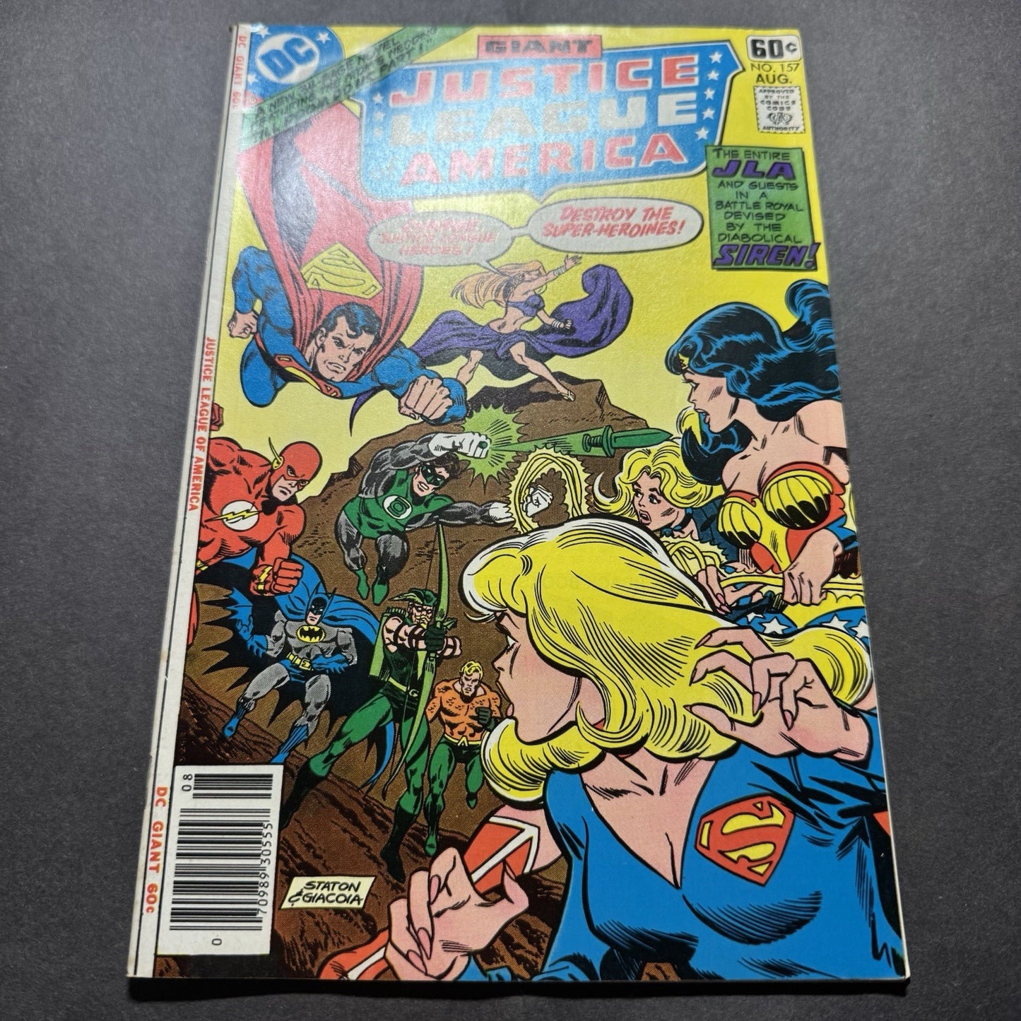 Justice League 157 - Bronze Age Dc Comics 1978