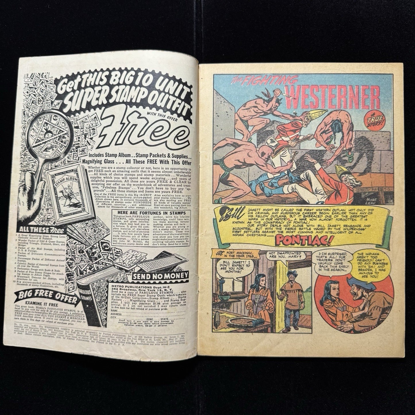 Westerner 15 - Golden Age Orbit-Wanted Comics 1948