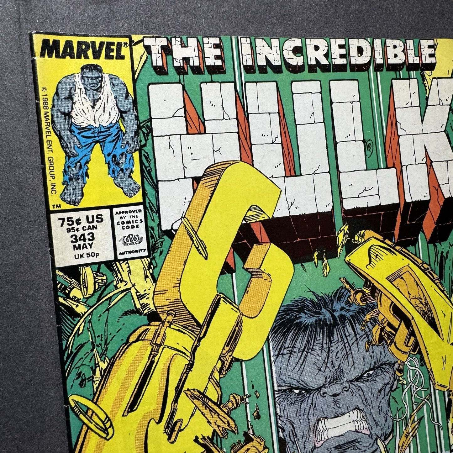 Incredible Hulk 343 - Copper Age Marvel 1988
