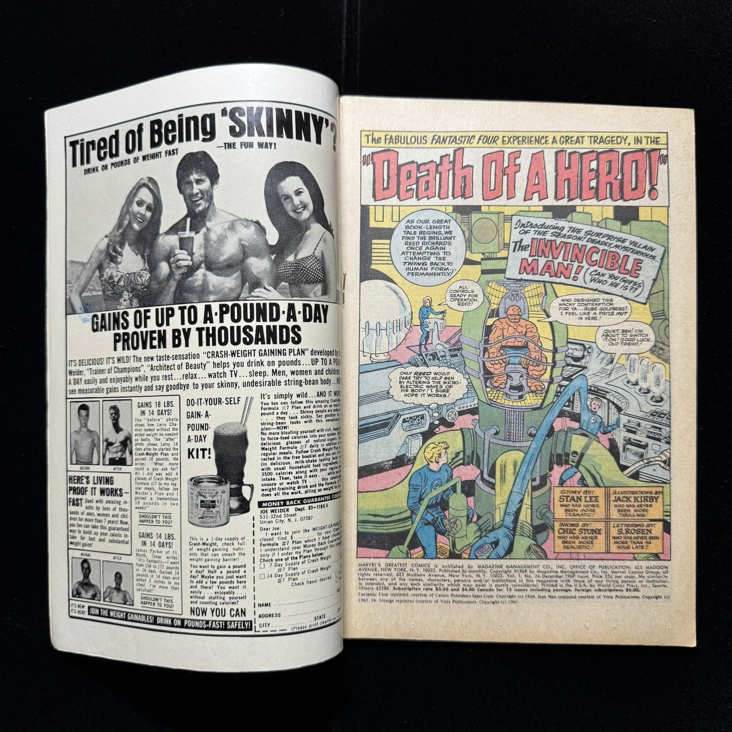 Marvels Greatest Comics 24 - Silver Age Marvel Comics 1969