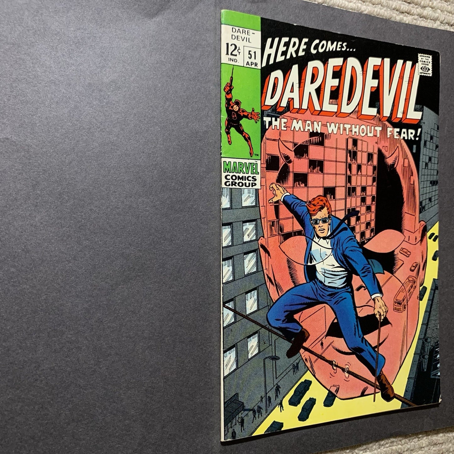 Daredevil 51/ Silver Age Marvel Comics 1969