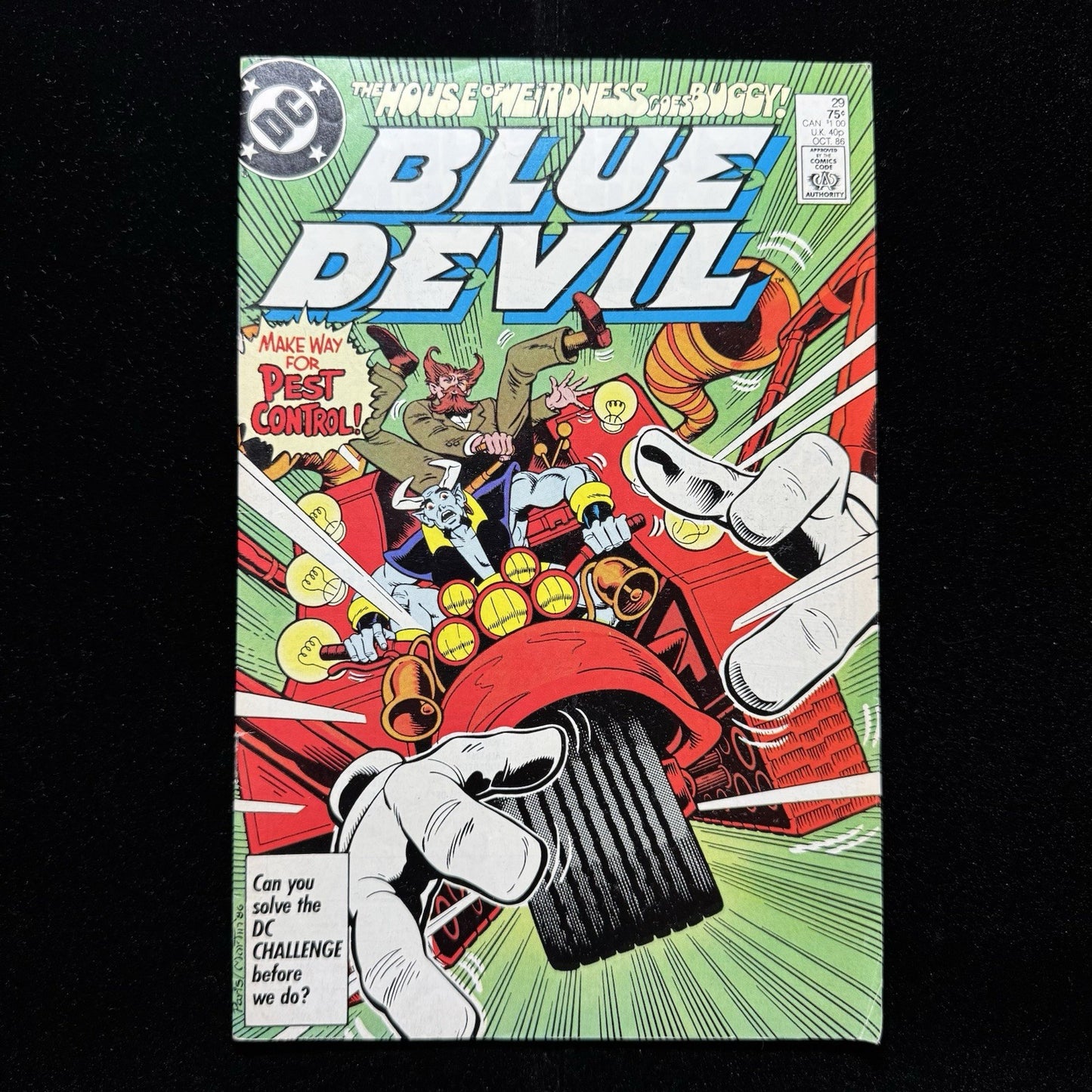 Blue Devil 29 - Copper Age Dc Comics 1986