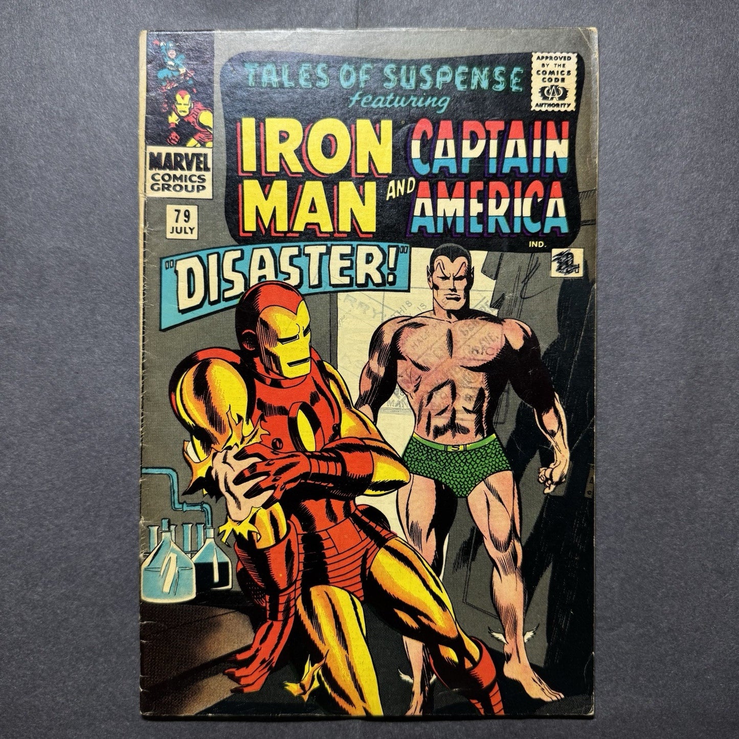 Tales Of Suspense 79 - Intro Of The Cosmic Cube - Silver Age Marvel Comics 1966