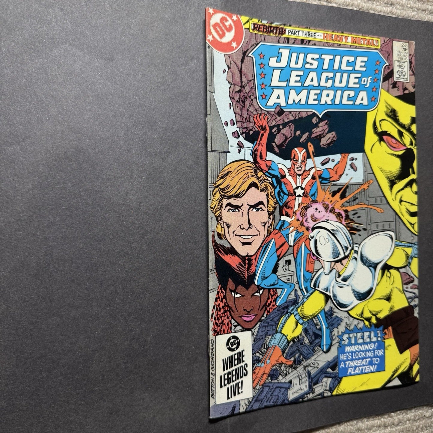 Justice League 235 - Copper Age Dc Comics 1985