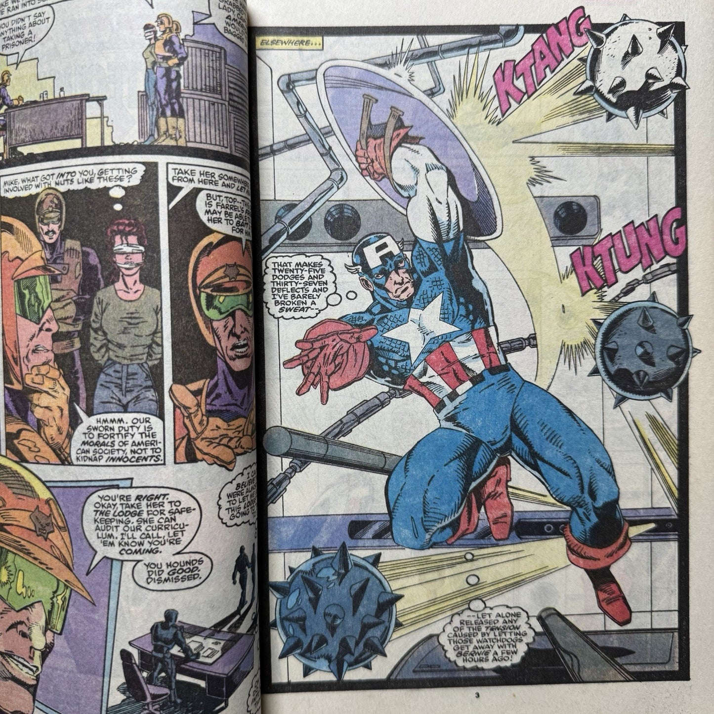 Captain America 386 - Copper Age Marvel Comics 1991