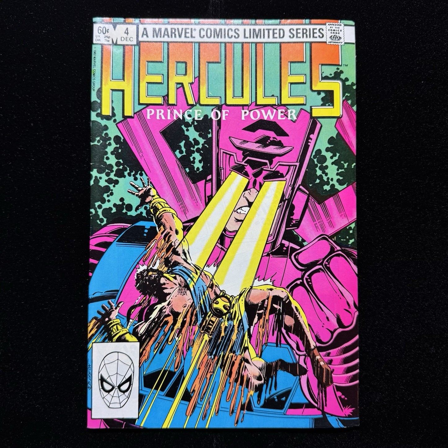 Hercules 1-4 - First Solo Title - Full Set - Bronze Age Marvel Comics 1982