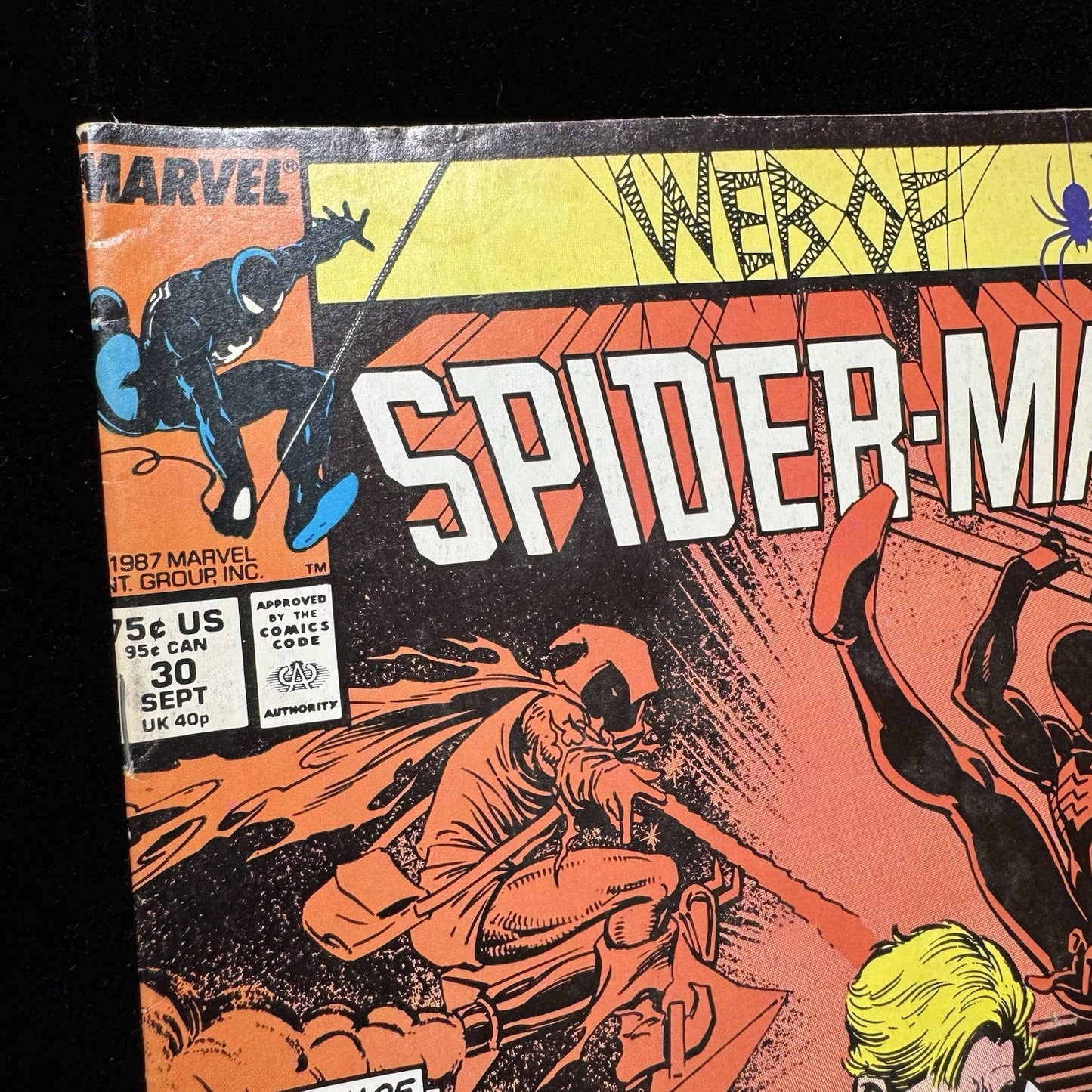Web Of Spider-Man 30 - Copper Age Marvel Comics 1987