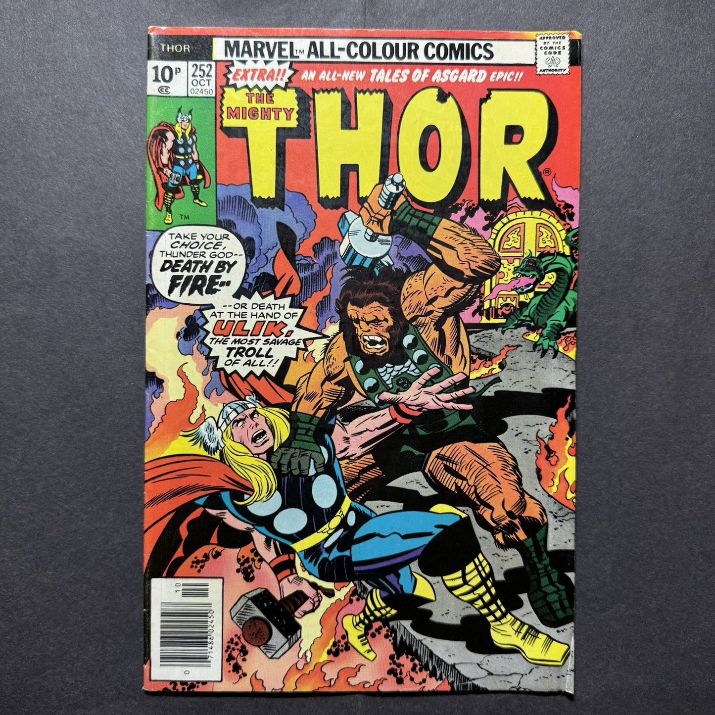 Thor 252 - Bronze Age Marvel Comics 1976