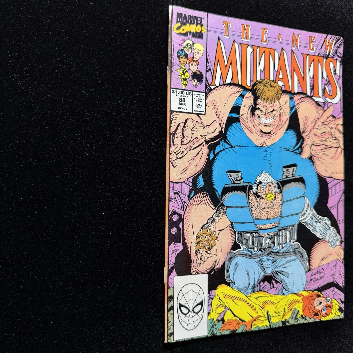 New Mutants 88 - 2nd Appearance Of Cable - Copper Age Marvel Comics 1990