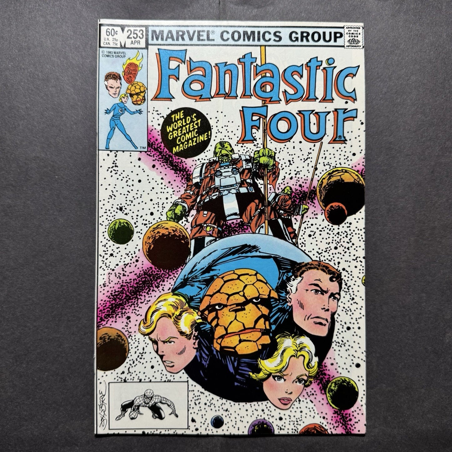 Fantastic Four 253 - Bronze Age Marvel Comics 1983
