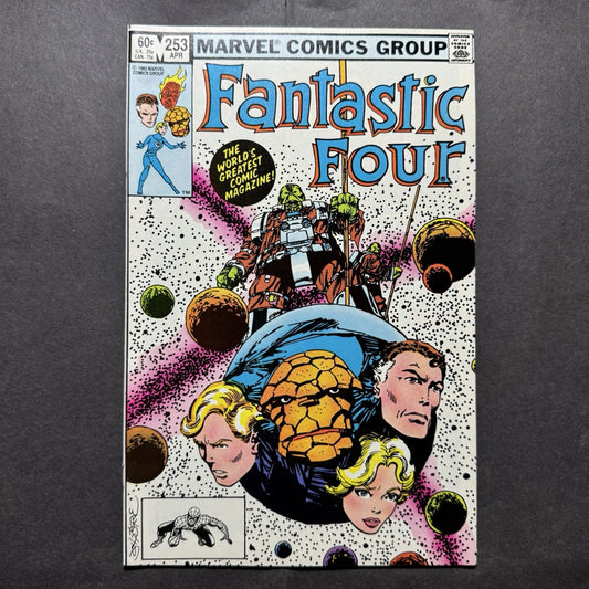 Fantastic Four 253 - Bronze Age Marvel Comics 1983