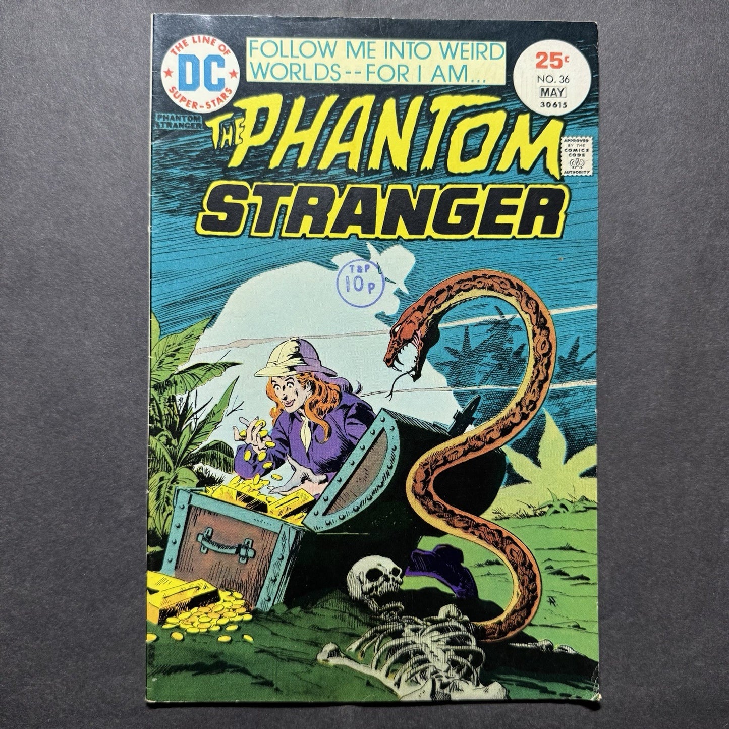 Phantom Stranger 36 - Bronze Age Dc Comics 1975
