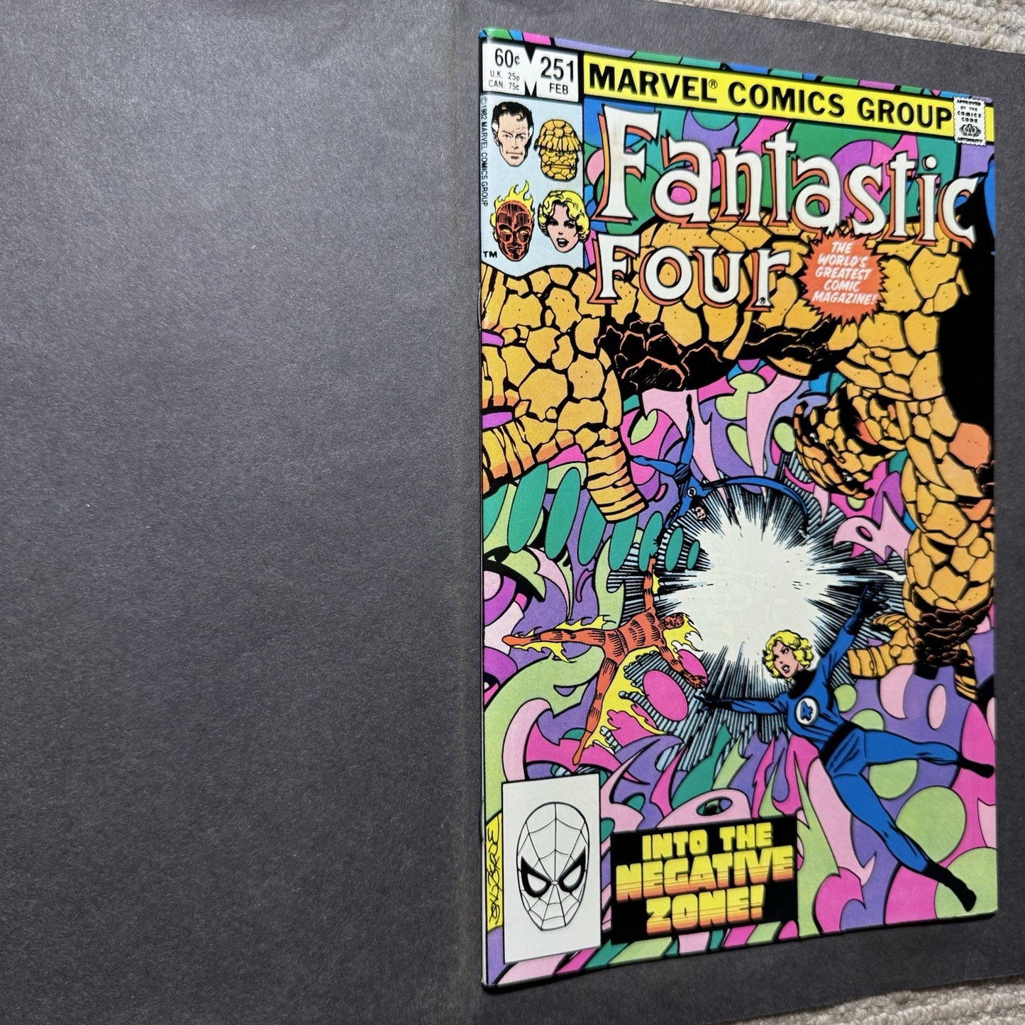 Fantastic Four 251 - Bronze Age Marvel Comics 1983