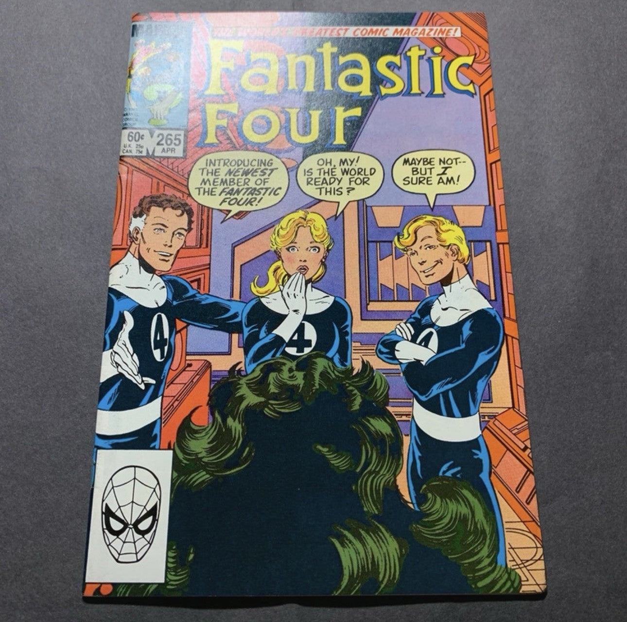 Fantastic Four 265 - She-Hulk Joins Fantastic Four - Copper Age Comics 1984