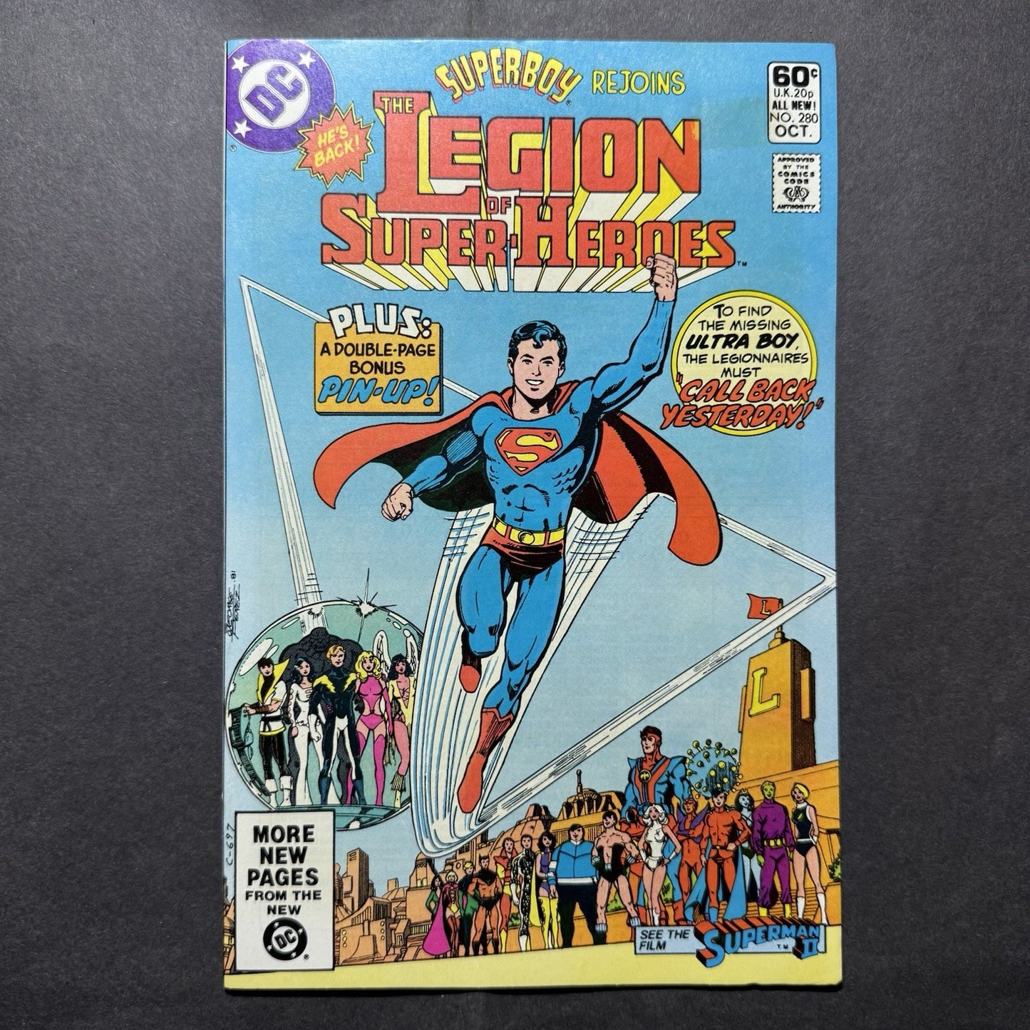 Legion Of Super-Heroes 280 - Bronze Age Dc Comics 1981