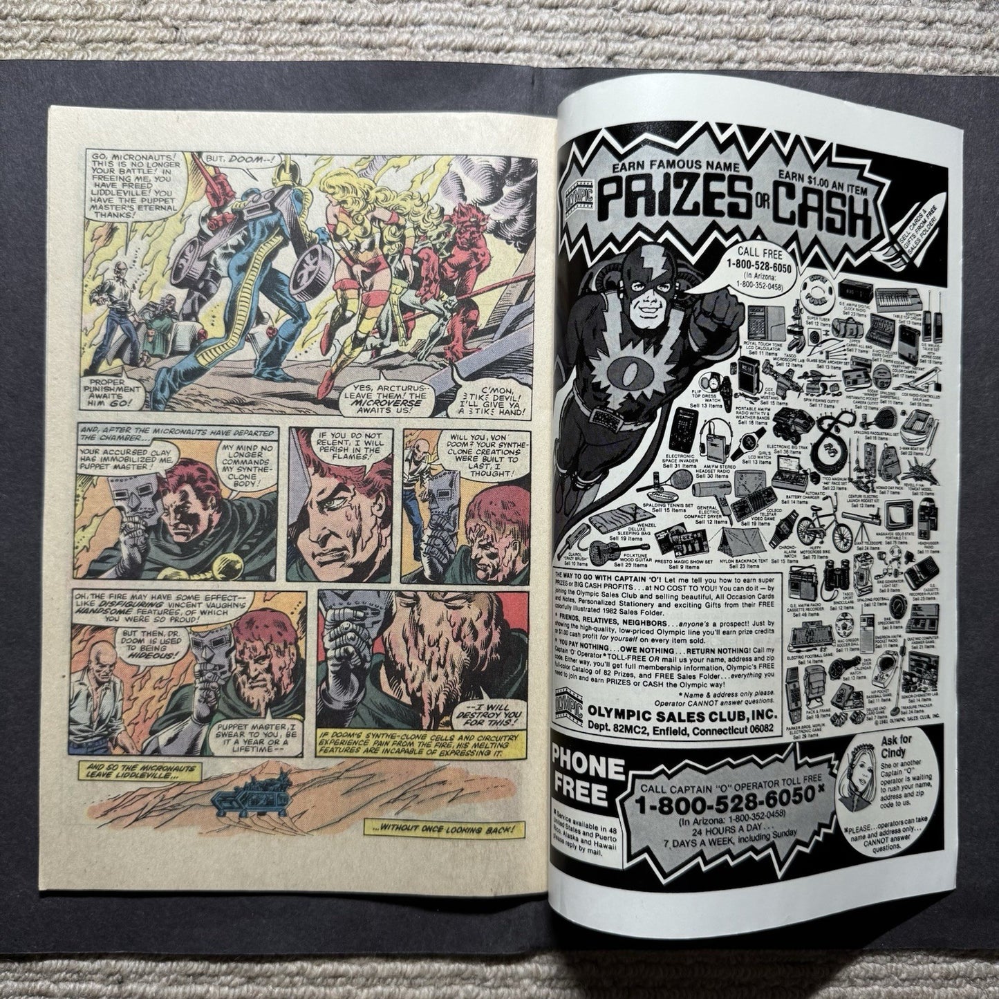 Micronauts 41 - Bronze Age Marvel Comics 1982