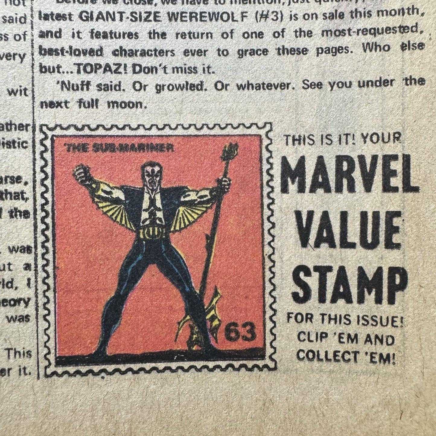 Werewolf By Night 25 - Bronze Age Marvel Comics 1974