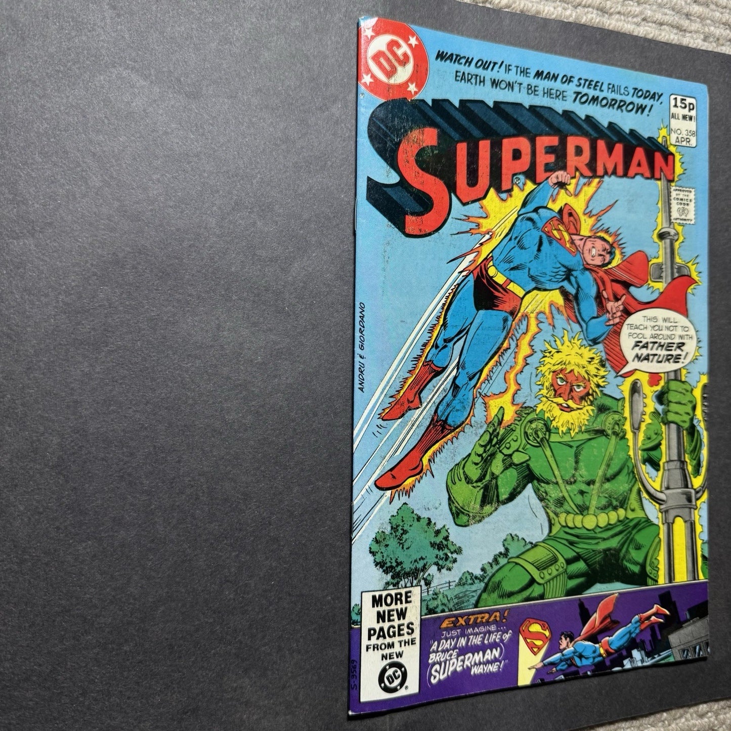 Superman 358 - Bronze Age Dc Comics 1981