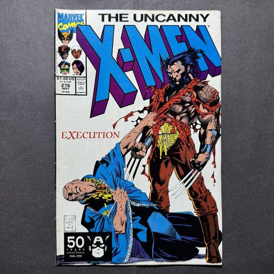 Uncanny X-Men 276/ Copper Age Marvel Comics 1991