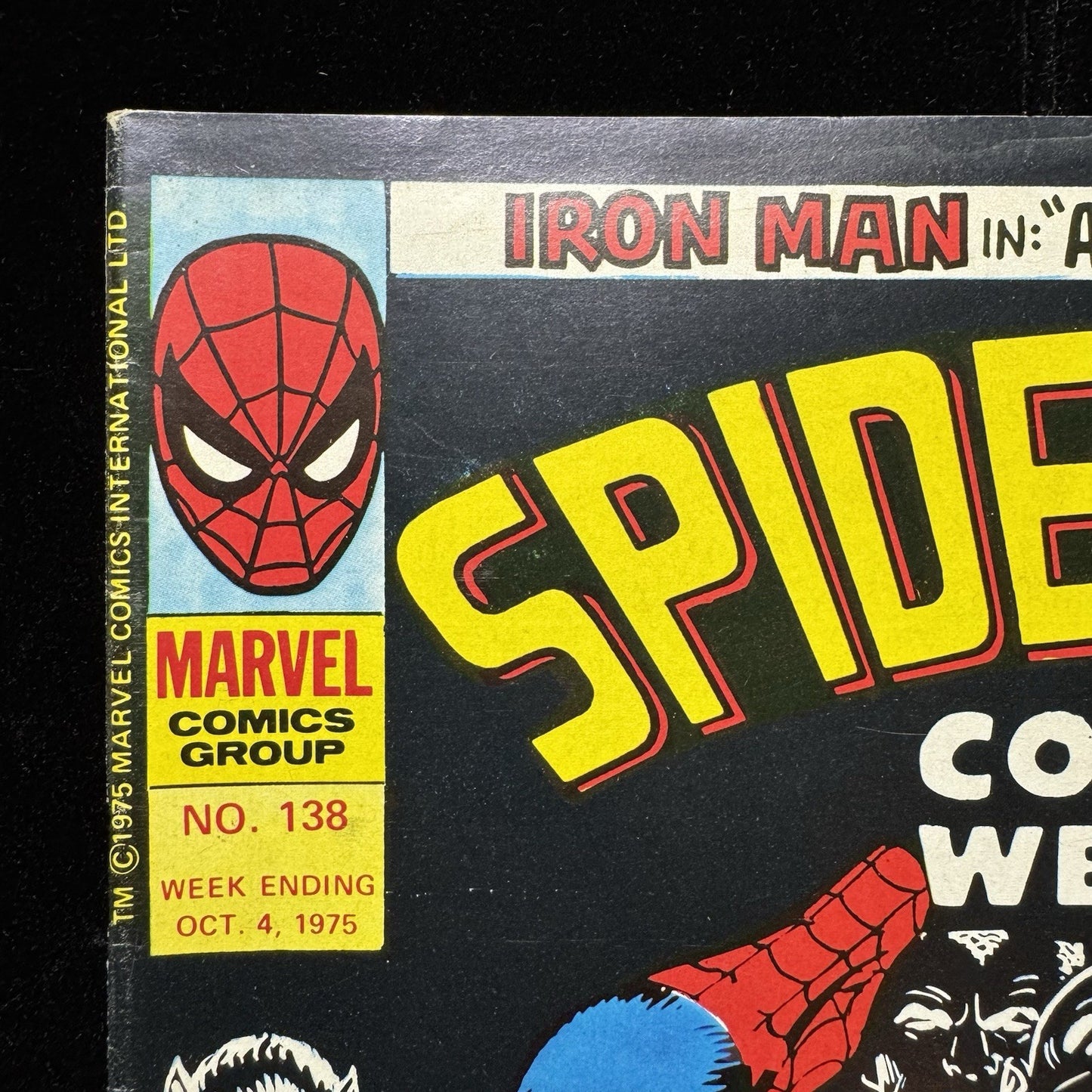 Spider-Man Comics Weekly 138 - Bronze Age Marvel Uk Comics 1975